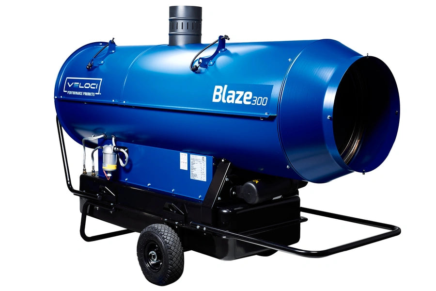 Veloci Blaze 300 Mobile Indirect Heater w/ Preheated Filter