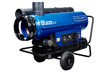 Veloci Blaze 100 Mobile Indirect Heater - Package