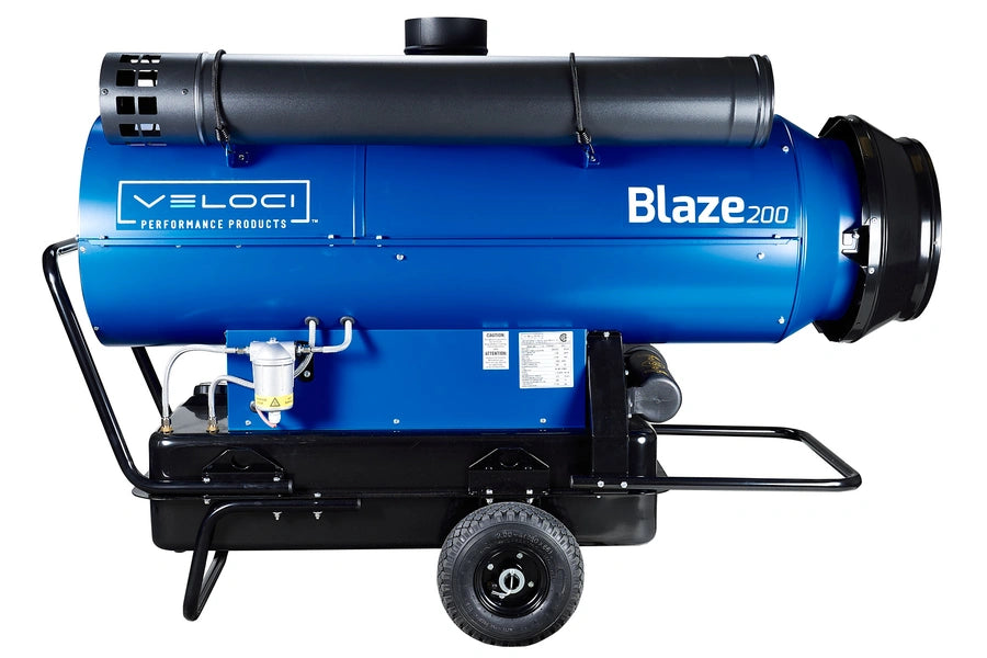 Veloci Blaze 200 Mobile Indirect Heater - Package