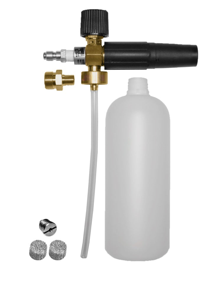 FOAM GUN - CANON A MOUSSE + Adaptateur Bosch Aquatak + Reservoir 1 litre